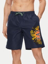 EA7 Emporio Armani Szorty kąpielowe 902047 4R751 06935 Granatowy Regular Fit. Niebieskie kąpielówki EA7 Emporio Armani, m, bez wzorów, z syntetyku. Za 229.99 zł.