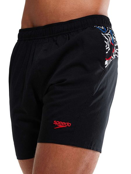 Speedo Szorty kąpielowe "Eco Sport" w kolorze czarnym rozmiar: XL. Czarne kąpielówki Speedo, xl, bez wzorów, z materiału. Za 162.87 zł.