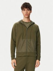 MICHAEL Michael Kors Bluza CF552Q55MF Khaki Regular Fit. Brązowe bluzy MICHAEL Michael Kors, m, bez wzorów, z bawełny, bez kaptura. Za 879.99 zł.