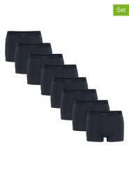 Fila Bokserki (8 par) w kolorze granatowym rozmiar: L. Niebieskie bokserki Fila, l, bez wzorów. Za 173.99 zł.