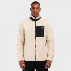 Męska kurtka polarowa Sherpa Lifestyle Siroko Levi. Brązowe kurtki SIROKO, l, bez wzorów, z polaru, bez kaptura. W wyprzedaży za 256.00 zł.