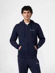 Champion Bluza w kolorze granatowym rozmiar: L. Niebieskie bluzy Champion, l, bez wzorów, z bawełny, bez kaptura. Za 139.87 zł.