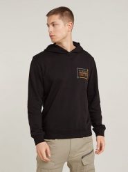 G-Star Bluza w kolorze czarnym rozmiar: XL. Czarne bluzy G-Star, xl, bez wzorów, z kapturem. Za 163.64 zł.