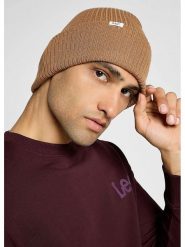 Lee Czapka w kolorze karmelowym rozmiar: onesize. Brązowe czapki zimowe Lee, bez wzorów, z materiału. Za 70.24 zł.