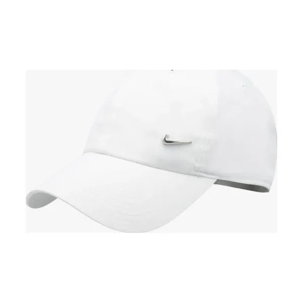 Nike Czapka Unisex Nike Sportswear Heritage86 Cap , biały, rozmiar ONE SIZE. Białe czapki z daszkiem Nike, bez wzorów, z materiału. W wyprzedaży za 59.99 zł.