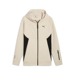 Kurtka z kapturem Puma Tech. Białe kurtki Puma, xl, bez wzorów, z materiału, z kapturem. Za 294.30 zł.