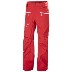 Spodnie narciarskie Helly Hansen Acer 3L Shell. Czerwone spodnie narciarskie i snowboardowe Helly Hansen, l, bez wzorów, narciarskie. Za 1,703.00 zł.