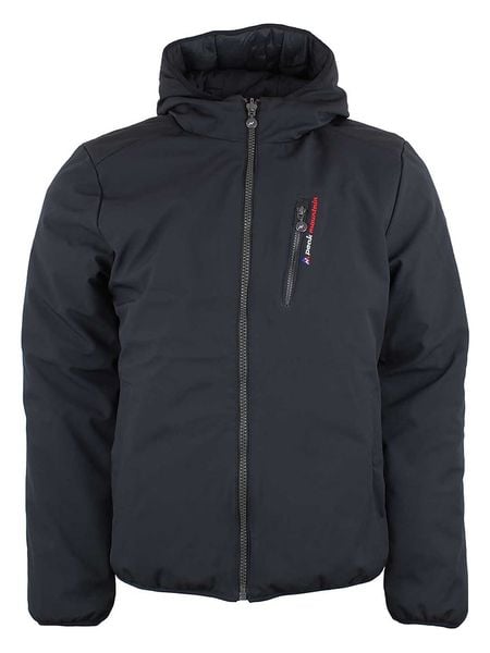 Peak Mountain Dwustronna kurtka "Colisee" w kolorze czarnym rozmiar: M. Czarne kurtki Peak Mountain, na zimę, m, bez wzorów, bez kaptura. Za 380.34 zł.