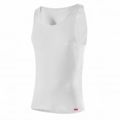 Tank top Löffler Transtex® Light. Białe bielizna termoaktywna LOFFLER, l, bez wzorów, z dzianiny, bez ramiączek, narciarskie. Za 203.50 zł.