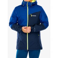 Kurtka narciarska męska Columbia Iceberg Point II Jacket. Niebieskie kurtki narciarskie i snowboardowe Columbia, m, bez wzorów, narciarskie. Za 599.99 zł.