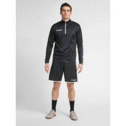 Hummel bluza sportowa na trening hml Authentic Half Zip Sweatshirt. Białe bluzy bez kaptura Hummel, m, bez wzorów, bez kaptura. Za 160.00 zł.