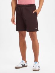 Lacoste szorty dresowe Mężczyźni brązowy, 4. Brązowe krótkie spodenki sportowe LACOSTE, l, bez wzorów, z dresówki. Za 179.95 zł.