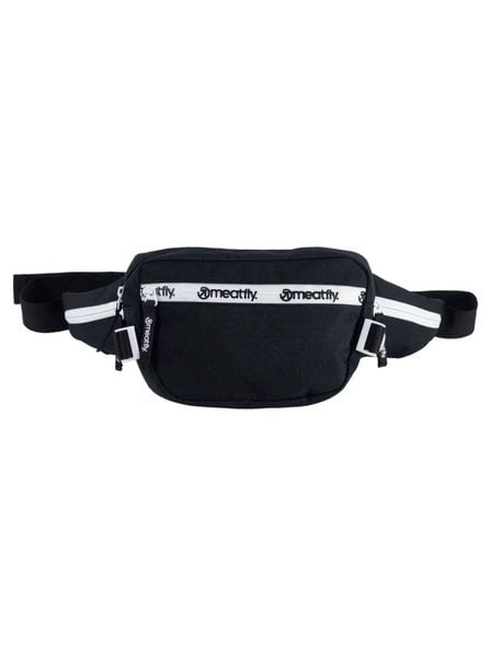 Nerka z wieloma kieszeniami na sport i do miasta – czarna 4,8L Meatfly. Czarne odzież kompresyjna Meatfly, l, bez wzorów, z materiału, do biegania. Za 101.99 zł.