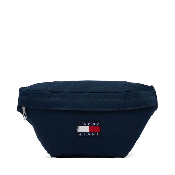 Nerka Tommy Jeans. Niebieskie saszetki i nerki Tommy Jeans, bez wzorów, z jeansu. Za 209.99 zł.