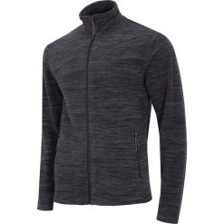Polar męski PLM001 - ciemny szary melanż. Bluzy z polaru marki 4F. Za 169.99 zł.