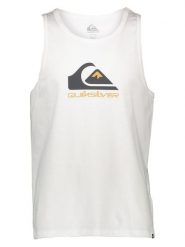 Quiksilver Top w kolorze białym rozmiar: M. Białe bezrękawniki Quiksilver, m, bez wzorów, z bawełny, bez kołnierzyka, bez ramiączek. Za 70.90 zł.