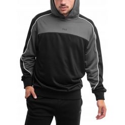 Bluza Męska Z Kapturem Fila Luźna Sportowa Dresowa Treningowa Hoodie r. M. Zielone bluzy z kapturem Fila, l, bez wzorów, z dresówki, z kapturem. Za 218.00 zł.