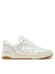 MICHAEL Michael Kors Sneakersy Rebel Leather Sneaker 42S4RBFS1D Biały. Białe buty sportowe casual MICHAEL Michael Kors, bez wzorów, ze skóry, bez zapięcia. Za 919.99 zł.