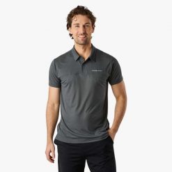 Koszula Polo Męska Swedemount Ultra Light Piké szybkoschnąca. Zielone koszule SWEDEMOUNT, m, bez wzorów, bez kołnierzyka, bez ramiączek. Za 169.99 zł.