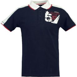 Koszulka polo w kolorze granatowo-białym. Koszulki polo marki Canadian Peak. W wyprzedaży za 98.95 zł.