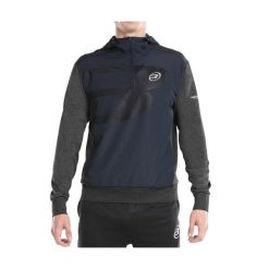Bluza z kapturem Bullpadel Jubon. Czarne bluzy z kapturem bullpadel, s, bez wzorów, prążkowane, z kapturem. Za 296.50 zł.