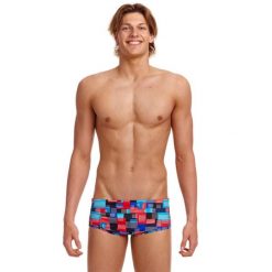 Trunki męskie Funky Trunks Motherboard - sidewinder. Odzież kąpielowa Funky Trunks, m, bez wzorów, sportowe. Za 159.00 zł.