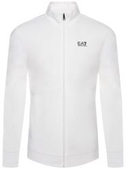 EA7 Emporio Armani Bluza 8NPM01 PJ05Z 1100 Biały Regular Fit. Białe bluzy EA7 Emporio Armani, m, bez wzorów, z bawełny, bez kaptura. Za 399.99 zł.