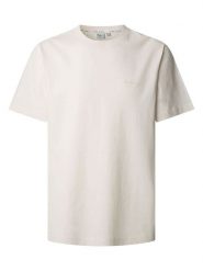 Pepe Jeans Koszulka "Connor" w kolorze kremowym rozmiar: M. Brązowe bezrękawniki Pepe Jeans, m, bez wzorów, z bawełny, bez kołnierzyka, bez ramiączek. Za 84.45 zł.