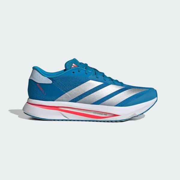 Buty Adizero SL 2. Niebieskie buty do biegania Adidas, bez wzorów, bez zapięcia, do biegania. Za 569.00 zł.