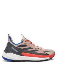 Adidas Sneakersy Terrex Free Hiker 2.0 Low IH3543 Beżowy. Brązowe buty sportowe casual Adidas, bez wzorów, z materiału, bez zapięcia. Za 429.99 zł.