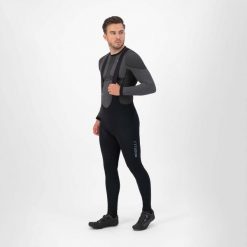 Spodnie rowerowe męskie Rogelli Essential z wkładką żelową. Czarne spodenki rowerowe Rogelli, l, bez wzorów, rowerowe. Za 423.00 zł.