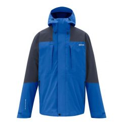Męska Kurtka Wodoodporna Freesdale. Niebieskie kurtki Regatta, m, bez wzorów, bez kaptura. Za 381.99 zł.