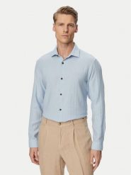 Jack & Jones Koszula Parker 12292161 Niebieski Regular Fit. Niebieskie koszule Jack & Jones, m, bez wzorów, z bawełny, bez kołnierzyka, bez ramiączek. Za 209.99 zł.