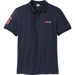 Shirt polo Regular Fit bonprix ciemnoniebieski. Koszulki polo marki bonprix. Za 44.99 zł.