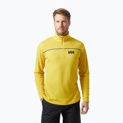 Bluza żeglarska męska Helly Hansen Hp 1/2 Zip Pullover. Żółte bluzy Helly Hansen, m, bez wzorów, bez kaptura. Za 259.99 zł.