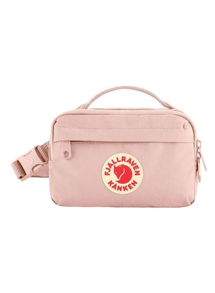 Saszetka Fjallraven Kanken Hip Pack - chalk rose. Czerwone torby na ramię Fjällräven, bez wzorów, z syntetyku, bez dodatków. Za 258.20 zł.
