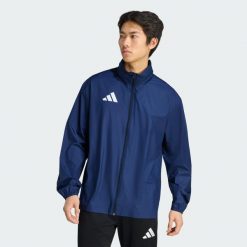 Bluza Entrada26 Multi. Białe bluzy z kapturem Adidas, bez wzorów, z kapturem. Za 121.99 zł.