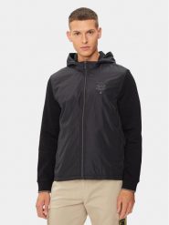 Aeronautica Militare Kurtka przejściowa 241AF454CT3082 Czarny Regular Fit. Czarne kurtki Aeronautica Militare, m, bez wzorów, z syntetyku, bez kaptura. Za 579.99 zł.