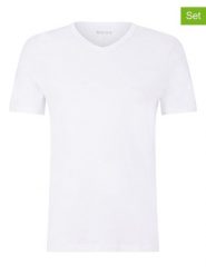 Hugo Boss Underwear Koszulki (3 szt.) w kolorze białym rozmiar: XL. Białe bezrękawniki Hugo Boss Underwear, xl, bez wzorów, bez kołnierzyka, bez ramiączek. Za 137.10 zł.