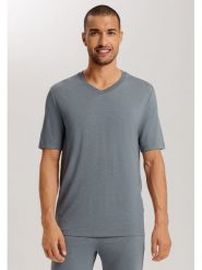 Hanro Koszulka piżamowa w kolorze szarym rozmiar: XL. Szare piżamy Hanro, xl, bez wzorów, bez ramiączek. Za 152.99 zł.