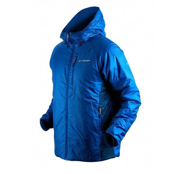 Kurtka Trimm PACO. Niebieskie kurtki TRIMM, bez wzorów, bez kaptura. W wyprzedaży za 357.00 zł.