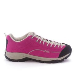Unisexowe buty trekkingowe i turystyczne ZORGE Izas. Czerwone buty turystyczne Izas, bez wzorów, z gumy, bez zapięcia, trekkingowe. Za 269.52 zł.