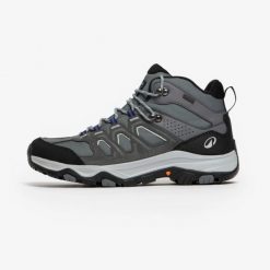 Second Life - Buty turystyczne męskie Quechua MH500 wodoodporne - Stan Doskonały. Szare buty turystyczne QUECHUA, bez wzorów, z kauczuku, przed kolano, bez zapięcia, outdoorowe. Za 246.99 zł.
