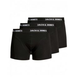 Bokserki Jack&jones model 12171944-CZARNY dla mężczyzn. Czarne bokserki Jack&Jones, m, bez wzorów, z syntetyku. Za 131.05 zł.