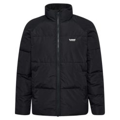 Kurtka puchowa Hummel. Czarne kurtki Hummel, s, bez wzorów, z puchu, bez kaptura. W wyprzedaży za 306.50 zł.