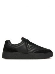 Guess Sneakersy FMFMOH LEA12 Czarny. Czarne buty sportowe casual Guess, z aplikacjami, ze skóry, bez zapięcia. Za 419.99 zł.