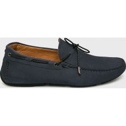 Conhpol - Mokasyny. Niebieskie mokasyny Conhpol, bez wzorów, z gumy, bez obcasa, bez zapięcia. W wyprzedaży za 399.90 zł.