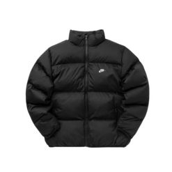 Kurtka uniwersalna męska Nike Sportswear Club. Czarne kurtki Nike, na zimę, m, bez wzorów, z dresówki, z kapturem. Za 872.00 zł.