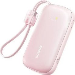 Baseus EnerFill FC21 Qpow 3 Ultra 20000 mAh 22.5W różowy. Czerwone powerbanki . Za 129.90 zł.