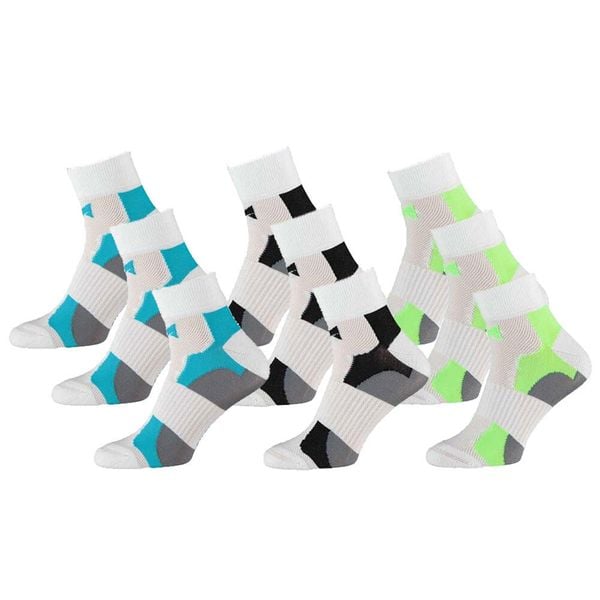 Skarpety kolarskie Xtreme Quarter, 9 par, Multi Biały. Białe skarpety XTREME SOCKSWEAR, bez wzorów. W wyprzedaży za 199.42 zł.